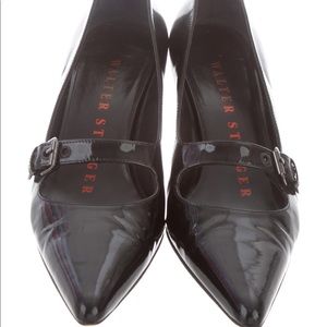 Walter Steiger Patented Leather pointed heels